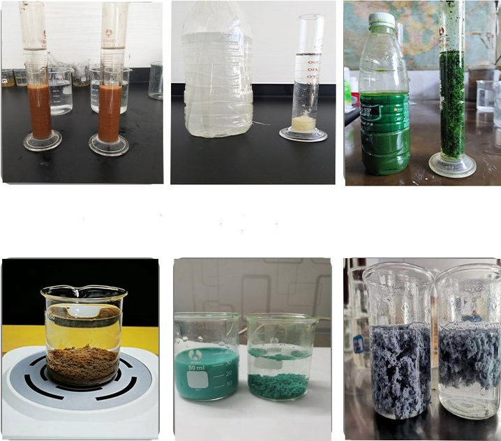 印染化學污水處理專用絮凝劑展示