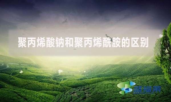 聚丙烯酸鈉和聚丙烯酰胺的區(qū)別？